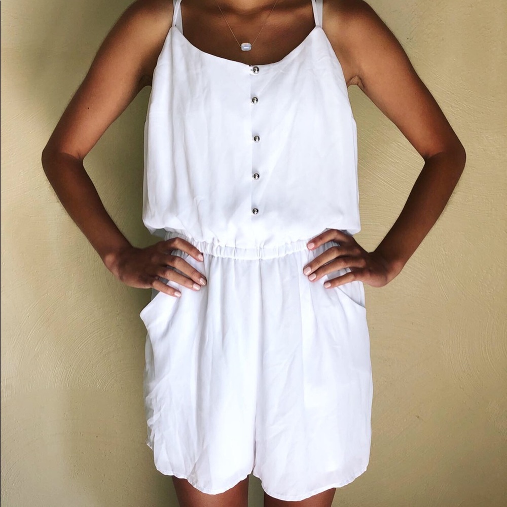 White Summery Romper